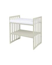 Waldin  Bed Crib  5 in 1 Art.297546 Olive Koka  daudzfunkcionāla gulta 5 vienā ar matraci