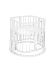 Waldin  Cradle for the 7in1 Crib Art.297562 White Механизм качания для многофункциональной детской кроватки 7-в-1.