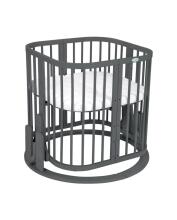 Waldin  Cradle for the 7in1 Crib Art.297564 Graphite Šūpošanās mehānisms 7in1 bērnu gultiņai.