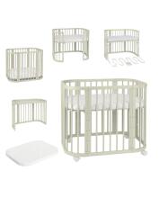 Waldin Basic Mattress for 5in1 Crib Art.297565 Komfortabls Divdaļīgs matracis 5in1 bērnu gultiņai