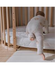 Waldin  Mattress Coconut Oval Crib Small Art.297569 Matracis ar kokosriekstu ieliktni OVAL bērnu gultiņai