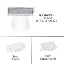 Rio Go Smooth 4-In-1 Lady Shaver & Bikini Trimmer, White