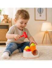 WOOPIE BABY Hammer Ball Pounding Toy Castle Balls Educational Toy 12m+