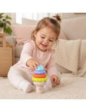 WOOPIE BABY Mūzikas Saldējuma Izglītojošs Sensora Puzle 5 gab. Skaņa Gaismas