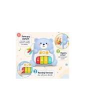 WOOPIE BABY Interactive Piano Musical Bear 1 pc.