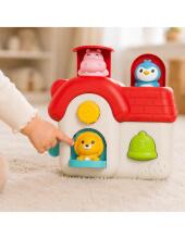 WOOPIE Interactive Pop-Up House Animal Manipulative Toy 18m+