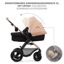 Kinderkraft Moov2 Air 4 in1 Art.297981 Light Grey  Детская коляска 4 в 1 c базой Isofix