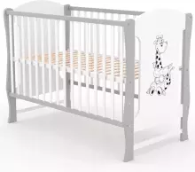Elf Bed Zephyr Art.298055 White\Pine Bērnu koka gulta 120x60cm