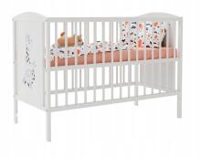 Elf Bed Bloom Drawer Art.298072 White Bērnu koka gulta ar atvilktni 120x60cm