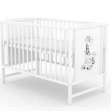 Elf Bed Bloom Drawer Art.298072 White Bērnu koka gulta ar atvilktni 120x60cm