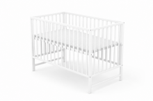 Elf Bed Сlassic  Art.298082 Grey Детская деревянная кроватка 120x60см