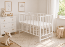 Elf Bed Сlassic Drawer Art.298085 Natural Bērnu koka gulta ar atvilktni 120x60cm