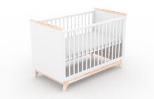 Elf Bed Vigo Art.298086 White Bērnu koka gulta 120x60cm