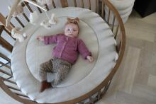 Elf Bed Crib Ovi  3 in 1 Art.298146 White  Koka  daudzfunkcionāla gulta 3 vienā ar matraci