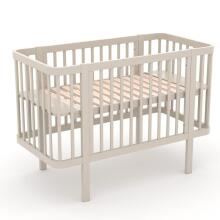 Elf Bed Kalmia Art.298151 White  Bērnu koka gulta 120x60cm