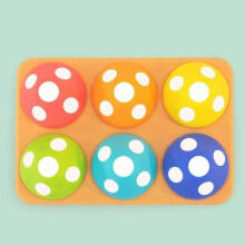 Sassy mischievous mushroom sorter for children - educational toy 12 months+
