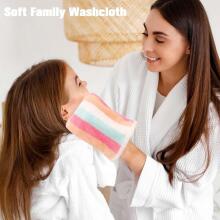 Bebe Basic Washcloth Art.298318 Stripes Mazgāšanas cimdiņš,1 gab