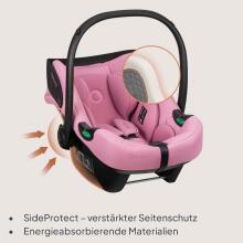 Lionelo Astrid I-Size Art.298319 Pink Coral Bērnu autosēdeklis (0-13 kg)