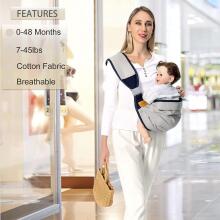 Kidsworld Koala Sling Art.298328 Grey Ķengursoma/slings  - aktīviem vecākiem gariem pārgājieniem no 4 līdz 18 kg