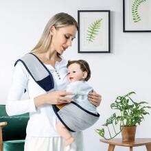 Kidsworld Koala Sling Art.298328 Grey Ķengursoma/slings  - aktīviem vecākiem gariem pārgājieniem no 4 līdz 18 kg