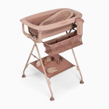 Twistshake Luxury Bath Kit Art.298464 Faded Pink Moderns/luksusa vannas komplekts  mazgāšanai