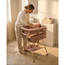 Twistshake Luxury Bath Kit Art.298464 Faded Pink Moderns/luksusa vannas komplekts  mazgāšanai
