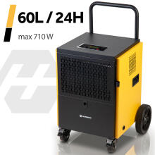 Rūpnieciskais būvniecības mitruma noņēmējs 60l/24h Humberg HM-483