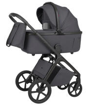 Bērnu ratiņi 2in1 CARRELLO Vector CRL-6700 Ample Grey