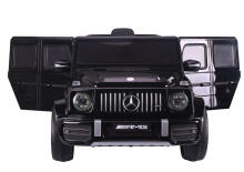 Lean Toys Mercedes G63 Art.S306-1 Black  Детская машина на аккумуляторе с дополнительным пультом управления