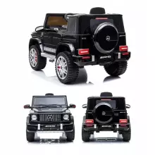 Lean Toys Mercedes G63 Art.S306-1 Black  Детская машина на аккумуляторе с дополнительным пультом управления