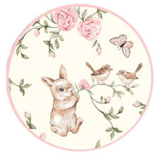 Cover set -  2 pcs - 135x100, 40x60 - ROSE GARDEN