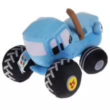 Kids Book Tractor Blue  Art.299162 Mīkstā rotaļlieta ar skaņu Traktors