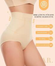 Simiya Shapewear Women's Tummy Control Shape Pants Art.299212 Modelēšanas un atbalstīšānas apakšbikses ar augstu jostas vietu (S-XXL)