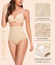 Simiya Shapewear Women's Tummy Control Shape Pants Art.299212 Modelēšanas un atbalstīšānas apakšbikses ar augstu jostas vietu (S-XXL)