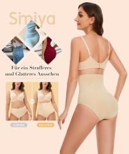 Simiya Shapewear Women's Tummy Control Shape Pants Art.299212 Modelēšanas un atbalstīšānas apakšbikses ar augstu jostas vietu (S-XXL)