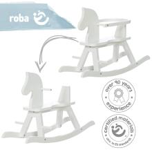 Kidsworld Rocking Horse Art.299213 White  Bērnu koka šūpuļzirgs
