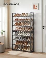 Metal Shoe Storage Art.299214 Black Apavu plaukts, , metāla skapis ar plauktiem
