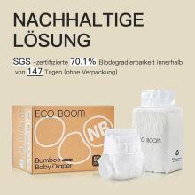 Eco Boom  Organic Bamboo Art.299482 Ekoloģiskās pamperi 2 izmērs, 3-8 kg