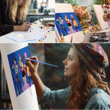 Pop Painting by Numbers Huntrix Art.299483 Krāsošana pēc numuriem