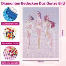Diamond Painting Huntrix Art.299484 Dimantu mozaīkas komplekts