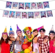Paper Party Masks Huntrix Art.299487  Karnēvala maska no papīra,1 gab
