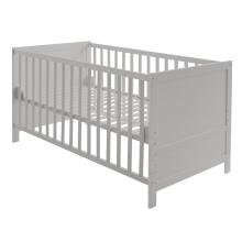 Roba Kombi Crib Art.299488 Taupe Beige Bērnu koka gultiņa transformeris 140x70cm