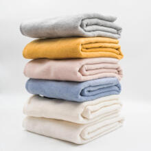 Blanket - OSLO - ONE COLOR - size 75x100 - BEIGIE