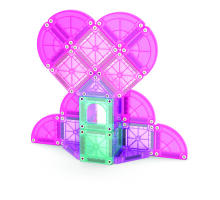 MAGNA-TILES Набор Микромагс компакт "Heart to Heart", 26 деталей