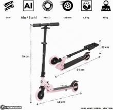 HyperMotion Scooter Art.299911 Pink Skrejritenis