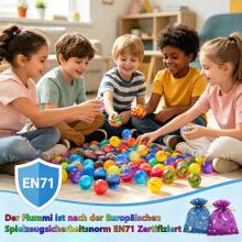 Kidsworld Bouncy Rubber Soccer Ball Art.299913 Bumba no kaučuka diamets 3.2 cm