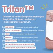 B.BOX 61675 Zestaw sportowa butelka tritanowa 450ml + Mini Lunchbox Emerald Forest
