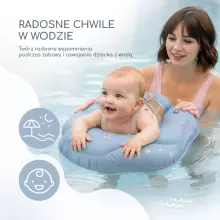 Sipo Swimpro Baby Life Jacket Art.SWM102TR Sand Peldriņķis mazuļiem (piepūšams riņķis peldēšanai) no 6 mēnešiem līdz 3 gadiem(11-18 kg)
