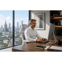 Office chair with micro mesh Sofotel Talin
