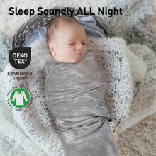 Gllquen Swaddle Set Art.300520 Jungle kokvilnas ietīšanas autiņš no 3.2kg līdz 6.4 kg,3 gab